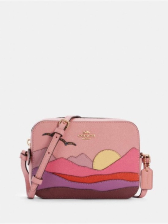 Coach Handbags - MINI CAMERA BAG WITH MOUNTAIN POSTCARD NWOT